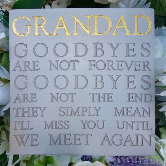 "Eternal Love" Plaque - Grandad