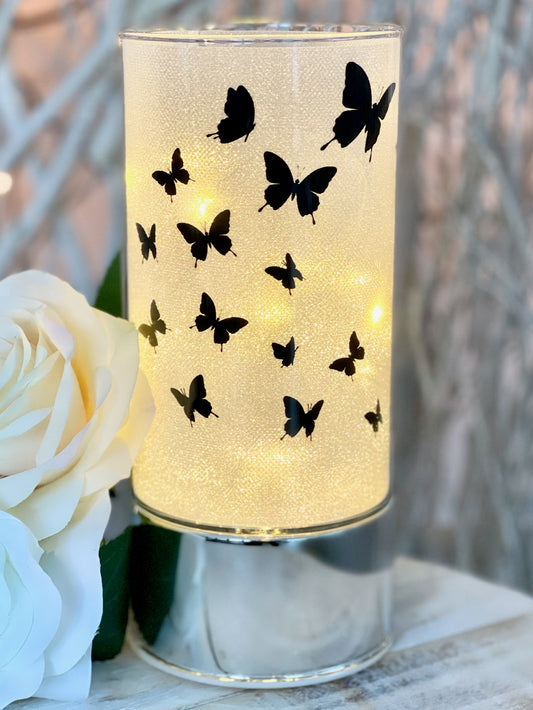 "Serenity" Tube Light - Large Butterfly
