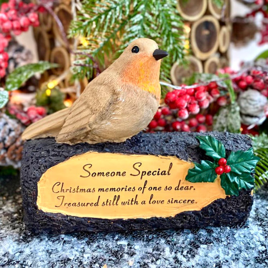 "Robins Appear" Ornament - Someone Special