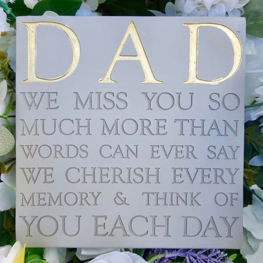 "Eternal Love" Plaque - Dad