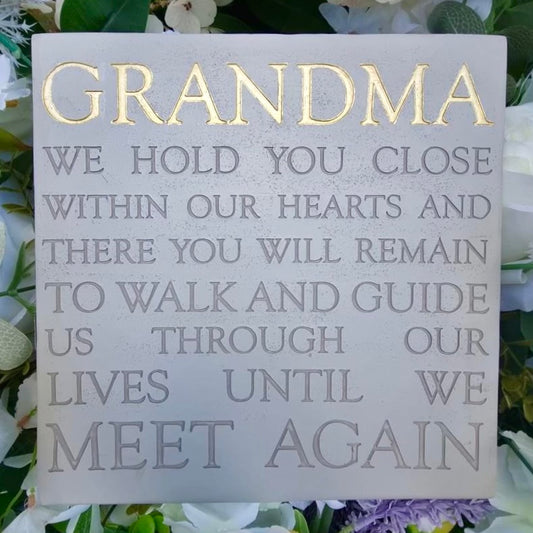 "Eternal Love" Plaque - Grandma